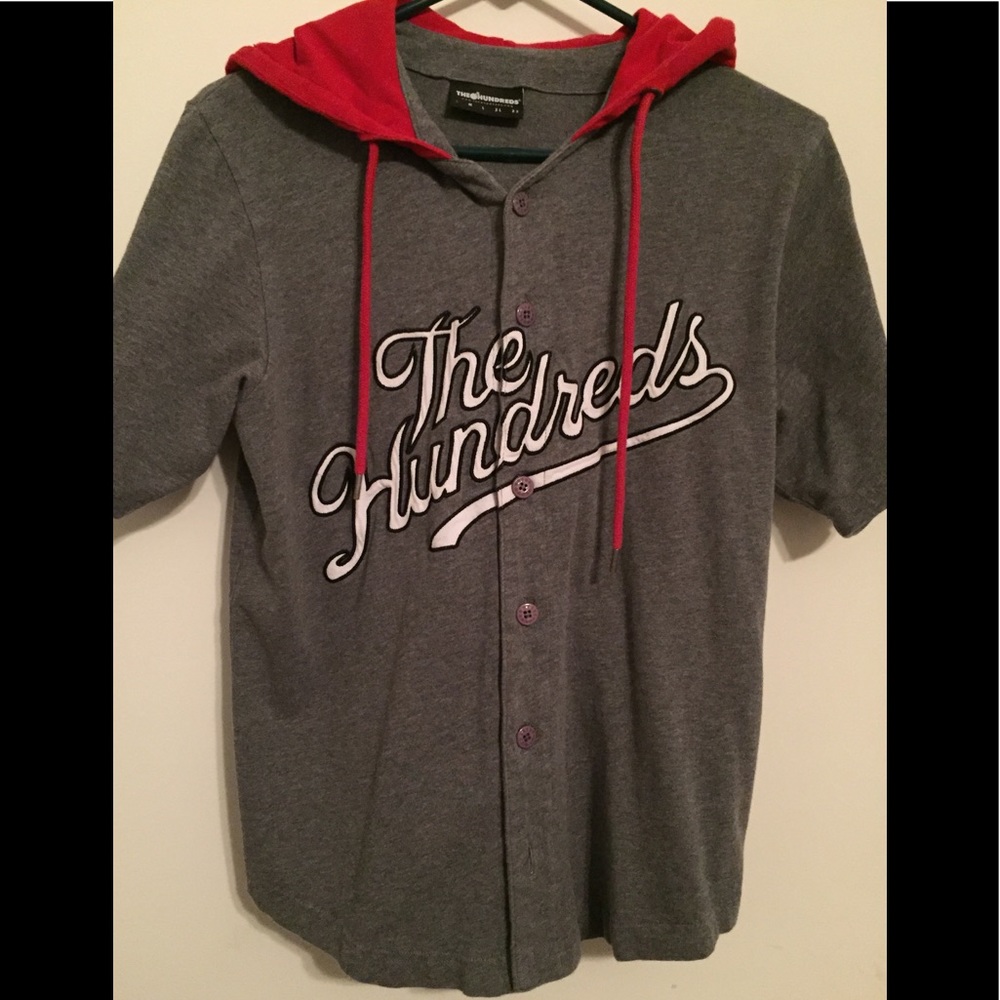 The Hundreds short sleeve hoodie